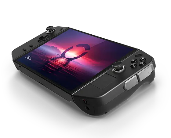 Front-facing view of the right side of Legion Go handheld