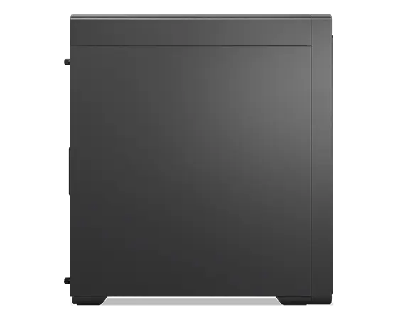 Left-side profile view of the Legion Tower 5i Gen 8 (Intel) gaming PC with the standard left panel.