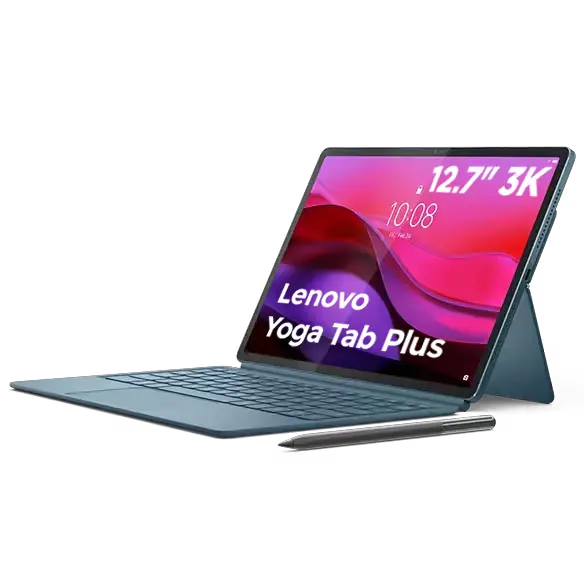 Lenovo Yoga Tab Plus (16GB 256GB) (Wifi) - Tidal Teal + Keyboard & Pen Qualcomm® Snapdragon™ 8 Gen 3 Processor (3.30 GHz )/Android 14 or Later/256 GB UFS 4.0
Lenovo Yoga Tab Plus (16GB 256GB) (Wifi) - Tidal Teal + Keyboard & Pen Qualcomm® Snapdragon™ 8 Gen 3 Processor (3.30 GHz )/Android 14 or Later/256 GB UFS 4.0
