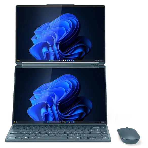 Lenovo Yoga Book 9i Gen 10 (14" Intel) Intel® Core™ Ultra 7 255H Processor (E-cores up to 4.40 GHz P-cores up to 5.10 GHz)/Windows 11 Home 64/512 GB SSD M.2 2242 PCIe Gen4 TLC
Lenovo Yoga Book 9i Gen 10 (14" Intel) Intel® Core™ Ultra 7 255H Processor (E-cores up to 4.40 GHz P-cores up to 5.10 GHz)/Windows 11 Home 64/512 GB SSD M.2 2242 PCIe Gen4 TLC