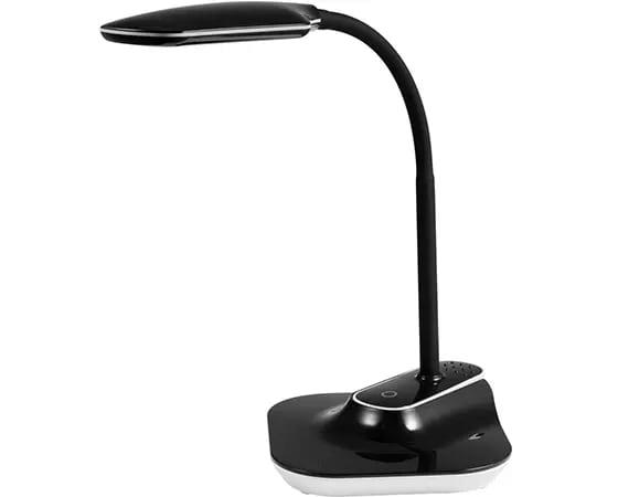 

Office Depot Realspace Pressler LED Desk/Clip Combination Lamp with USB Charging Port, 17inH, Black