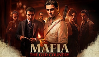Escena del videojuego Mafia The Old Country con ambientación de acción en un entorno urbano histórico