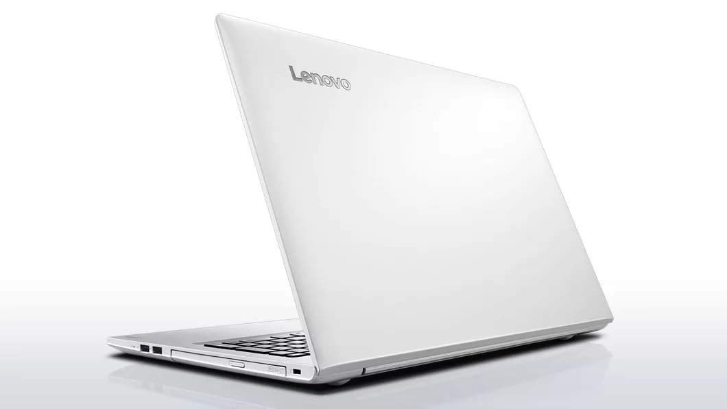 Lenovo Ideapad 510 (15) in White, Back Right Side View Thumbnail