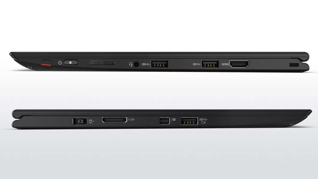 Lenovo ThinkPad X1 Yoga Left and Right Side Ports Detail