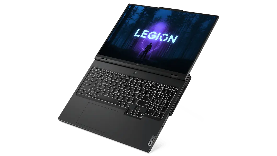 Legion Pro 7i Gen 8 (16, Intel) floating and fully opened