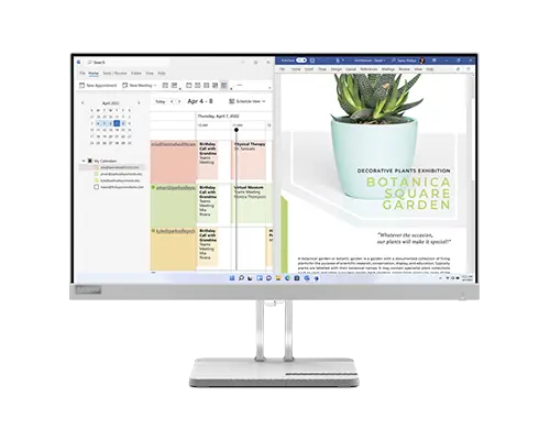Lenovo L24e-40 (23.8型/1920×1080/VA) | 高品質な VA パネル 23.8型の