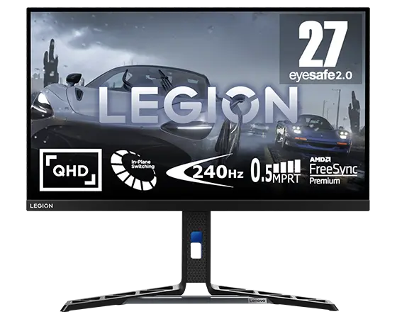 Lenovo Legion Y27qf-30 27" 2K QHD-Pro-gamingbeeldscherm (280Hz (OD), 0,5ms MPRT, FreeSync Premium)