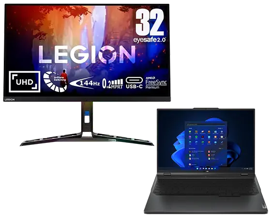 Lenovo Legion Gaming Bundle 8 13th Generation Intel(r) Core i7-13700HX Processor (E-cores up to 3.70 GHz P-cores up to 5.00 GHz)/Windows 11 Home 64/1 TB SSD  TLC