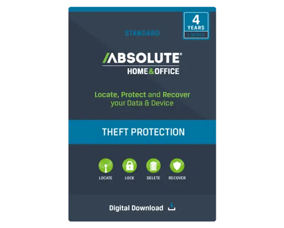 Absolute Theft Protection - Standard 4 Year