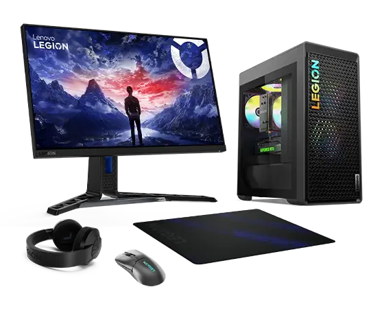 

Lenovo Gaming Bundle 2 13th Generation Intel® Core™ i7-13700F Processor (E-cores up to 4.10 GHz P-cores up to 5.10 GHz)/Windows 11 Home 64/512 GB SSD Performance TLC