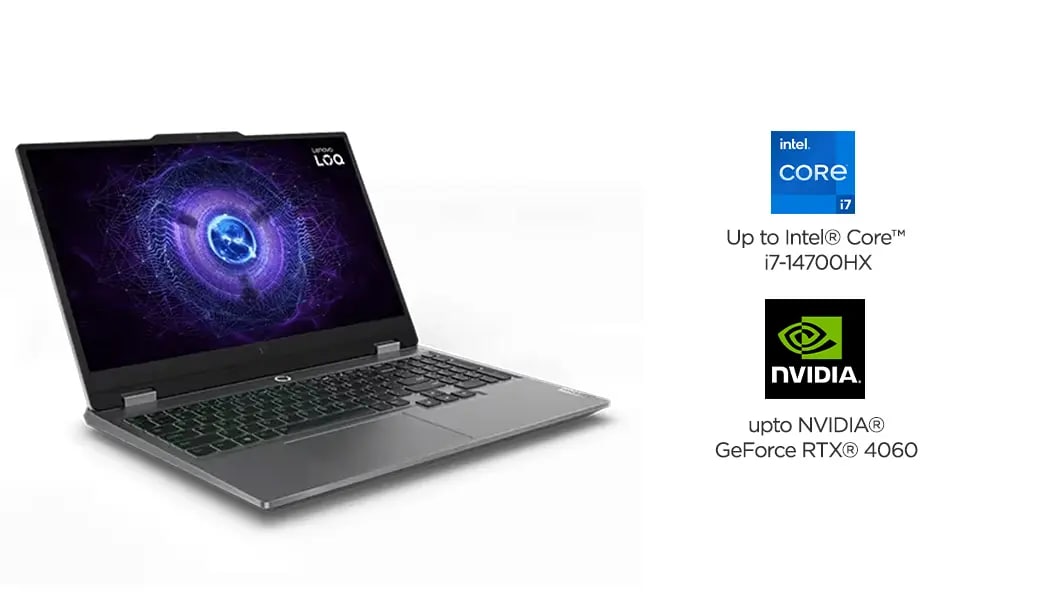 LOQ 15IRX9 | 15 inch Intel-powered AI-tuned gaming laptop | Lenovo IN