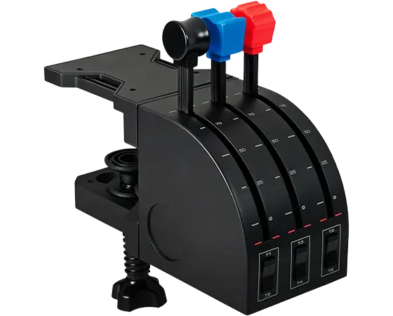 Logitech G Flight Throttle Quadrant Professional Simulation
