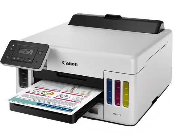 Canon MAXIFY GX5020 MegaTank Wireless All-In-One Inkjet Printer - White