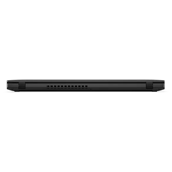 Ordinateur portable Lenovo ThinkPad T16 Gen 3 (16'' Intel) — vue arrière, capot fermé.
