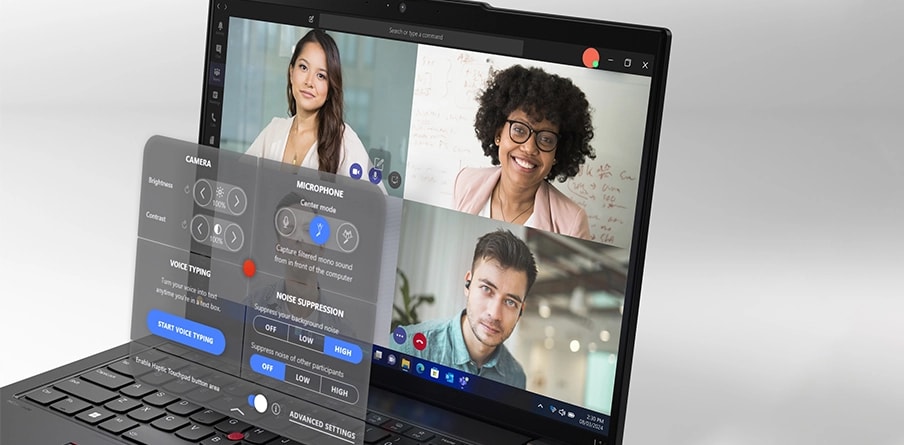Notebook Lenovo ThinkPad L14 Gen 5 – TrackPoint Schnellmenü zum Anpassen von Einstellungen