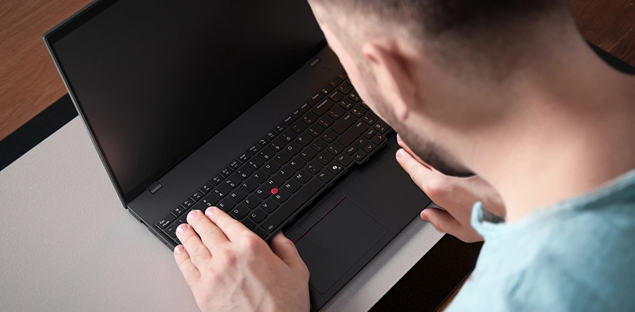 Easily removable & replaceable keyboard of the Lenovo ThinkPad L16 laptop.