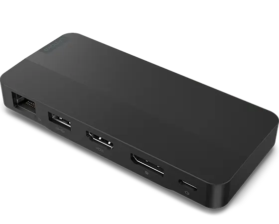Lenovo USB-C Dual Display Travel Dock with Adapter