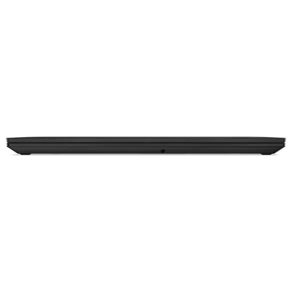 When closed, the profile on the  Lenovo ThinkPad T16 Gen 2 laptop is fairly thin.
