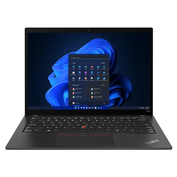 Photos - Laptop AMD ThinkPad T14s Gen 4   - Deep Black 21F8004EUS (14ʺ)