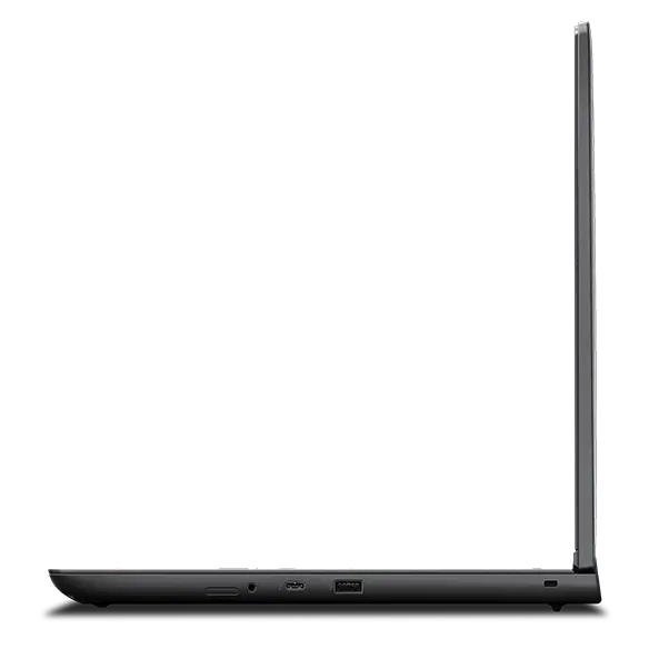 Lenovo ThinkPad L16 P16v G2 mobile workstation right side profile.