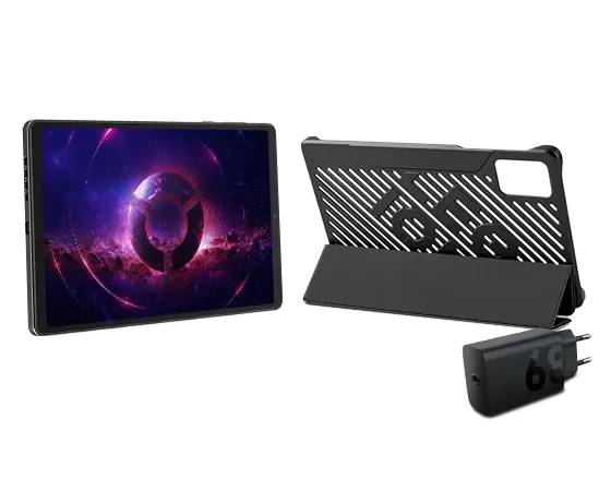 Lenovo Legion Tab (12GB 256GB) (Wifi) - Storm Grey + Folio & Charging Adaptor Qualcomm® Snapdragon™ 8+ Gen1 Prozessor (3,20 GHz )/Android/256 GB UFS 3.1