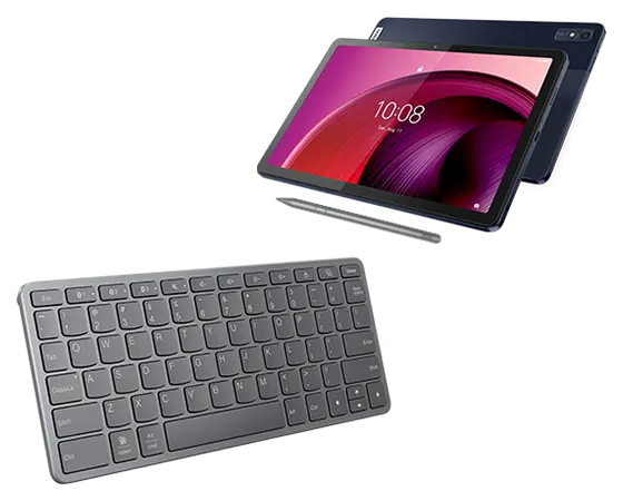 Lenovo Tab M10 5G (4GB 128GB) (Wifi + 5G) + Pen & Wireless Keyboard Processore Qualcomm® Snapdragon™ 695 (da 2,2 GHz )/Android/128 GB UFS 2.2