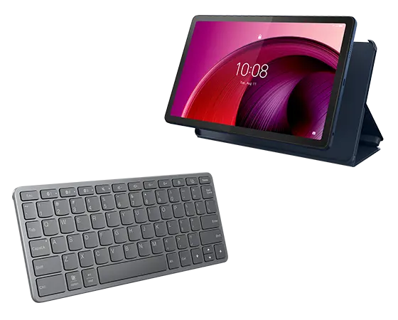 

Lenovo Tab M10 5G (4GB 128GB) (Wifi + 5G) + Folio & Wireless Keyboard Qualcomm® Snapdragon™ 695 Processor (2.20 GHz )/Android/128 GB UFS 2.2