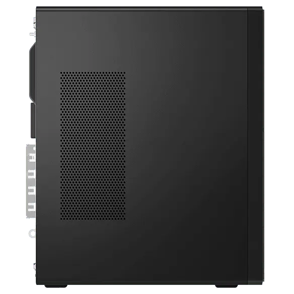 Lenovo ThinkCentre M70t Gen 4 (Intel) desktop tower – left side view