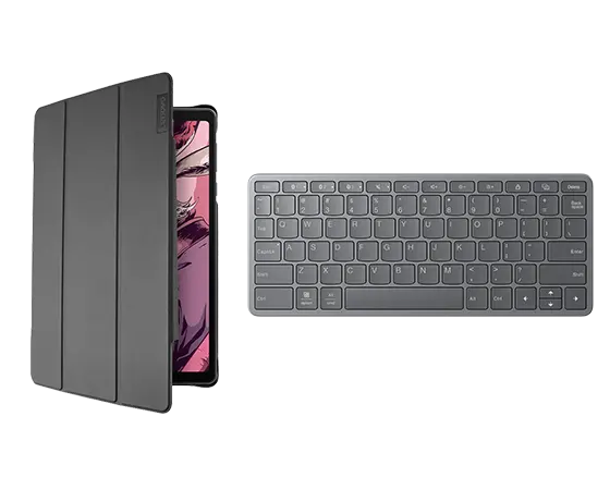 Lenovo Legion Tab (12GB 256GB) (Wifi) - Storm Grey + Folio & Bluetooth Wireless Keyboard Qualcomm® Snapdragon™ 8+ Gen1 Prozessor (3,20 GHz )/Android/256 GB UFS 3.1