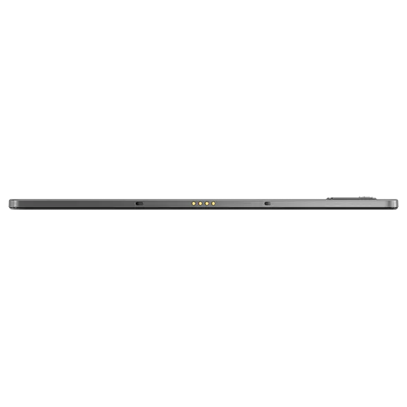 Storm Grey Lenovo Tab P11 tablet bottom profile view