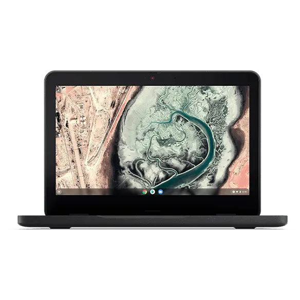 Lenovo 100e Chromebook Gen 3 laptop front-facing view