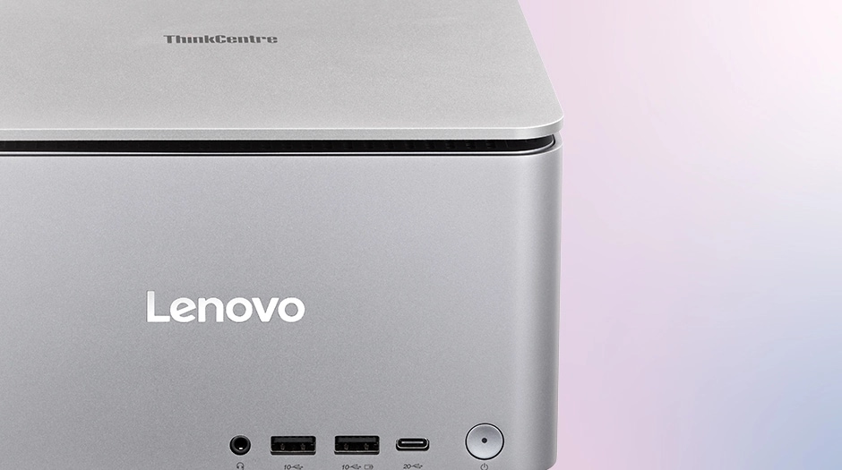 Lenovo ThinkCentre Neo Ultra USFF mit dedizierter NPU für die reibungslose Ausführung von Apps und Aufgaben.