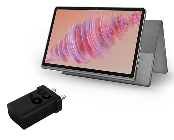 

Lenovo Tab Plus (8GB 256GB) (Wifi) - Luna Grey + Sleeve & Charging Adaptor MediaTek Helio G99 Processor (2.20 GHz )/Android/256 GB UFS 2.2