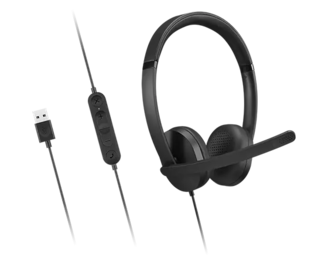 Lenovo USB Type-A ステレオヘッドセット 2 | 4XD1P83425 | レノボ