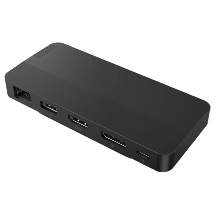Lenovo USB-C Dual Display Travel Dock (w/ adapter) | 40B90100CH