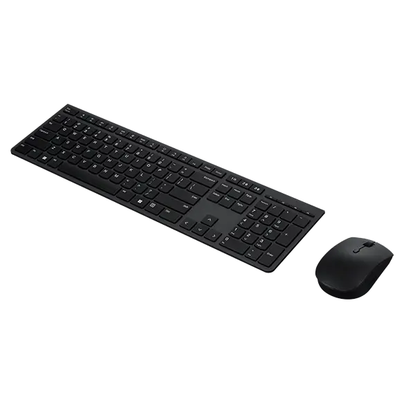 Lenovo Conjunto de teclado e mouse sem fio recarregável profissional Lenovo - Layout Português (163)