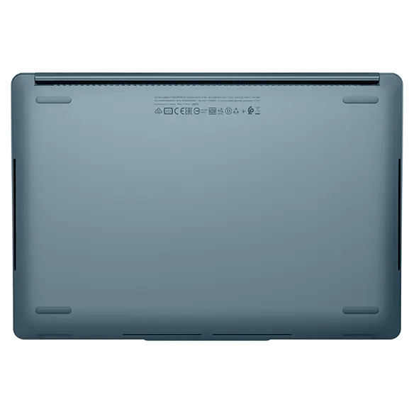 Bottom view of the Lenovo Yoga Book 9i Gen 9 (13 Intel)