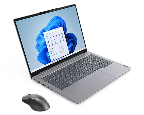 Lenovo ThinkBook 14 G6 (i7 16G 512G) + Mouse Bluetooth Ricaricabile 13th Generation Intel® Core™ i7-13700H Processor (E-cores up to 3.70 GHz P-cores up to 5.00 GHz)/Windows 11 Pro 64/512 GB SSD M.2 2242 PCIe Gen4 TLC