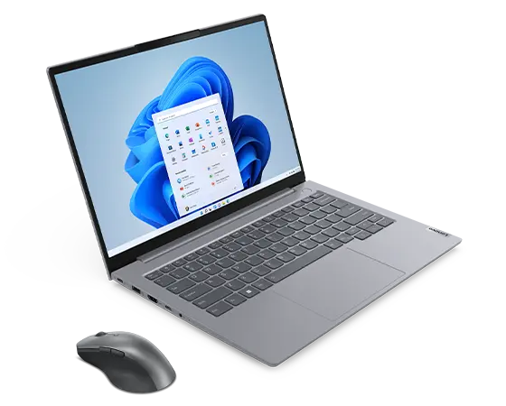 Lenovo ThinkBook 14 G7 (ULT7 16G 512G) + Mouse bluetooth ricaricabile Processore Intel® Core™ Ultra 5 125U (E-core fino a 3,6 GHz P-core fino a 4,3 GHz)/Windows 11 Pro 64/512 GB SSD M.2 2242 PCIe Gen4 TLC