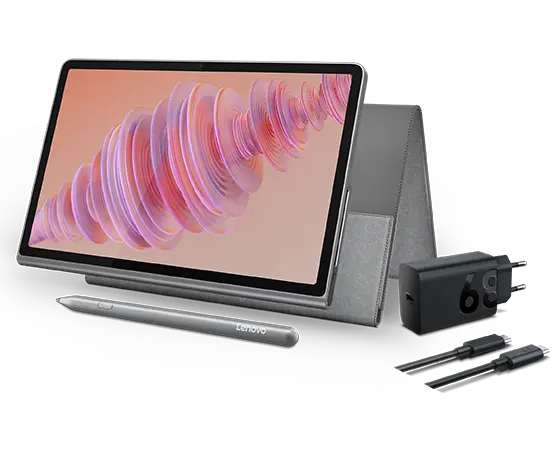 Lenovo Tab Plus (8GB 128GB) Sleeve, Pen & Charging Adaptor Bundle Processador MediaTek Helio G99 (2,20 GHz )/Android 14 or Later/128 GB UFS 2.2
