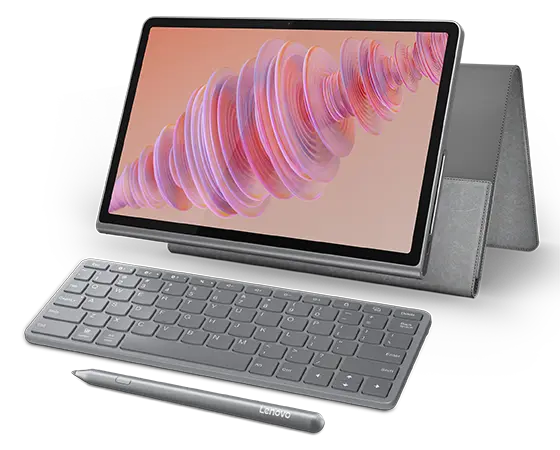 Lenovo Tab Plus (8GB 256GB) Sleeve, Pen & Keyboard Bundle Processador MediaTek Helio G99 (2,20 GHz )/Android 14 or Later/256 GB UFS 2.2