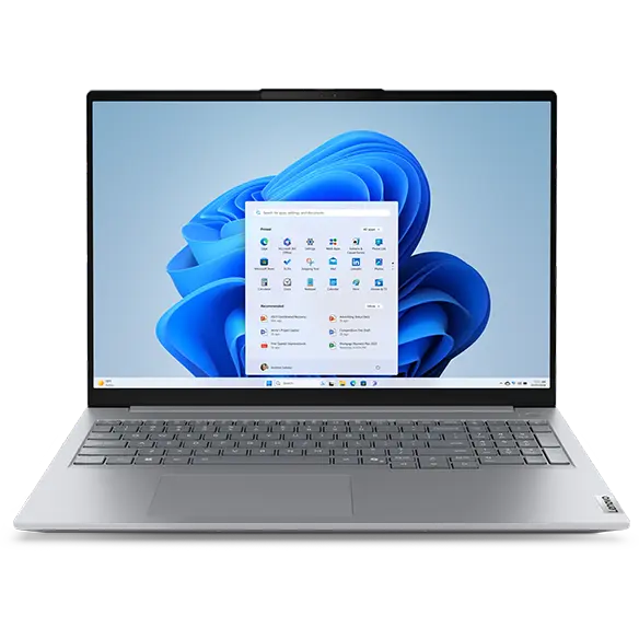 Das Lenovo ThinkBook 16 Gen 8 (Intel) Notebook ist mit Intel Core Prozessor & KI-Funktionen für alle Business-Anforderungen geeignet.