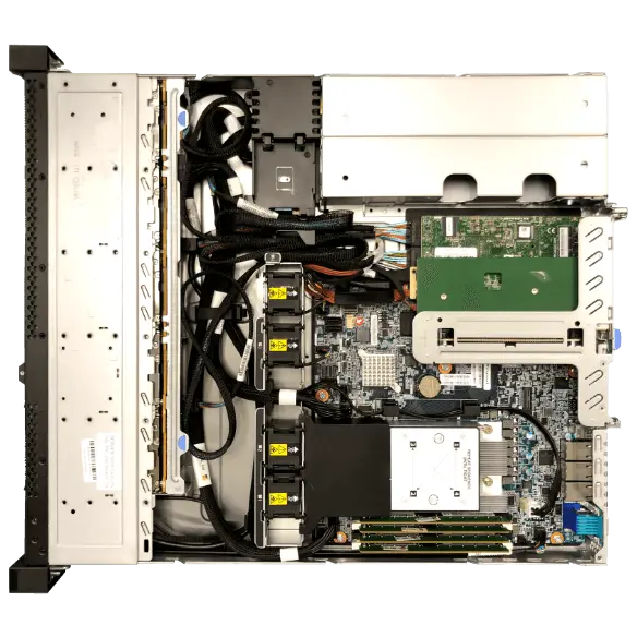 ThinkSystem SR250 V2 internal view