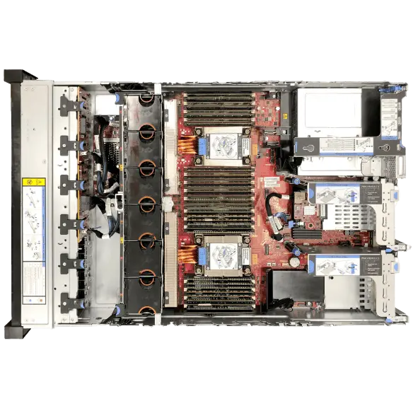 ThinkSystem SR650 V2 internal view