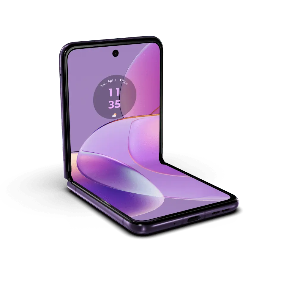 Motorola スマートフォン 紫 Air sniffer専用 実機レポート】モトローラの折りたたみスマホ“motorola razr 40”発売