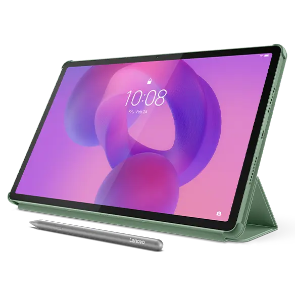 

Lenovo Idea Tab Pro (8GB 256GB) (Wifi) - Luna Grey + Pen & Folio (Green) MediaTek Dimensity 8300 Processor (3.35 GHz )/Android/256 GB UFS 4.0