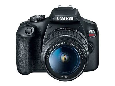 Canon EOS Rebel T7 DSLR Camera with 18-55mm and 75-300mm Lenses