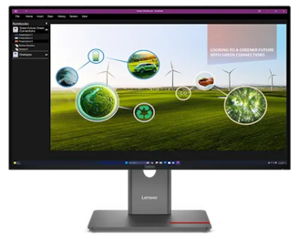 Ecran ThinkVision P27q-40 FHD de 27 de inci cu panou IPS, rată de