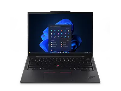 Top front view of the ThinkPad T14s Gen 6 (14" Intel).