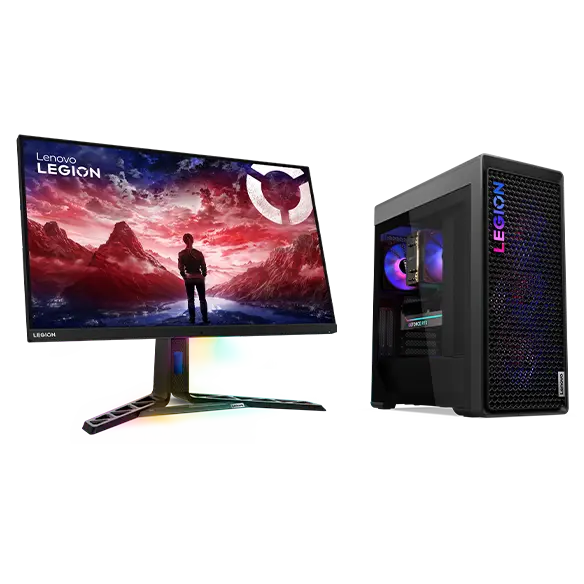 Lenovo Legion Tower 7i Gen 10 + Monitor Y32p Intel® Core™ Ultra 9 285K Prozessor (E-Kerne bis zu 4,60 GHz P-Kerne bis zu 5,50 GHz)/Ohne Betriebssystem/2 TB SSD M.2 2280 PCIe 4.0 Performance TLC Opal